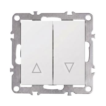 Sälekaihtimen Kytkin OSTE JNH009-W WHITE