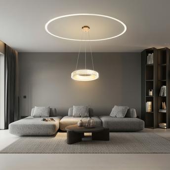 LED lamp  MS001-CP ROSE GOLD 40cm