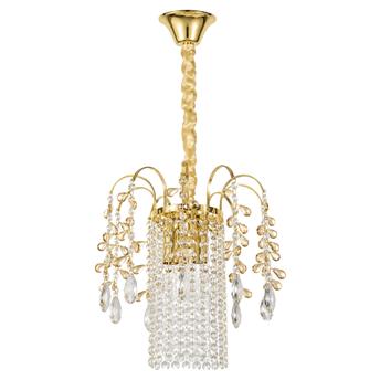 Кристална висяща лампа SWE090-CP 30cm GOLD
