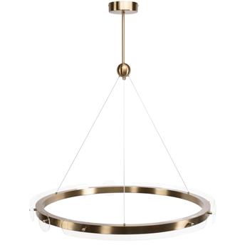 Loop LED piekaramā griestu lampa APP1549-cp Zelta + tālvadības pults