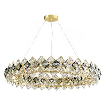 Crystal pendant lamp SWE094-CP 60cm Gold