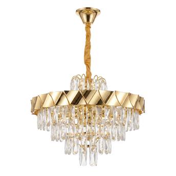 Кристална висяща лампа SWE076-CP 50cm GOLD