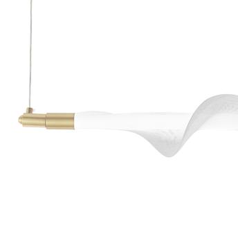 Лампа LED G011-CP WHITE/GOLD