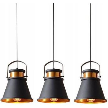 Лампа  ASTI AAA APP176-3CP Black/Gold