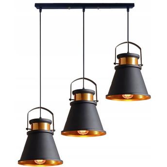 Лампа  ASTI AAA APP176-3CP Black/Gold