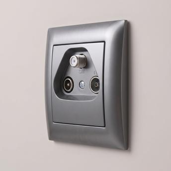 RTV-SAT Aansluiting OSTE JNH011-A GREY