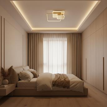 Ceiling lamp APP1713-C GOLD LED