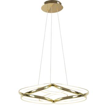 Mennyezeti LED Lámpa APP794-CP Flat Aranyy + Távirányító