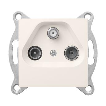Розетка RTV-SAT OSTE JNH011-A BEIGE