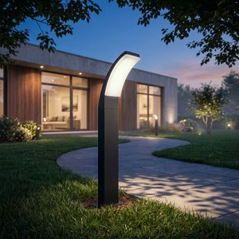 LED seisova puutarhavalaisin JNH033-G Black