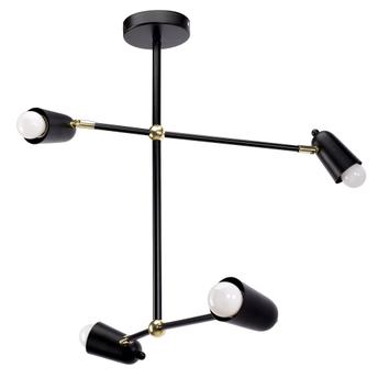Ceiling lamp APP1708-4CP BLACK + GOLD
