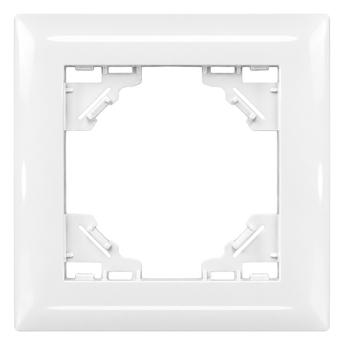 Single socket frame OSTE JNH013-1F White