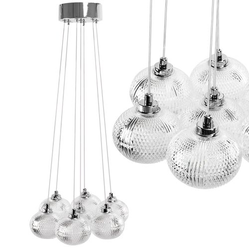 Ceiling lamp MS021-7CP Chrome