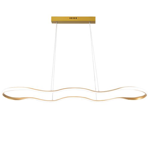 LED висяща лампа за таван LHJ027-CP 100 см златиста