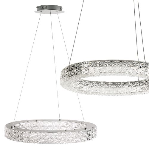 LED lamp  MS005-CP 50cm CHROME
