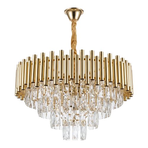 Кристална висяща лампа SWE103-CP GOLD