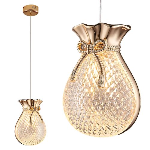 Висяща таванна лампа LHJ107-1CP light rose gold