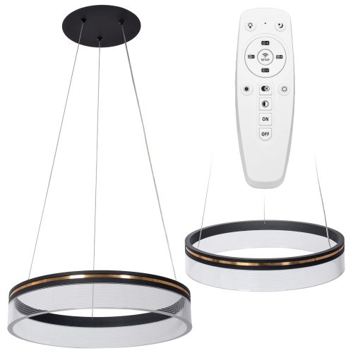 Mennyezeti lámpa APP1191-CP 40cm Black