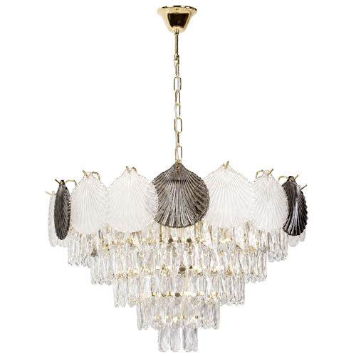 Кристална висяща лампа SWE084-CP 60cm GOLD