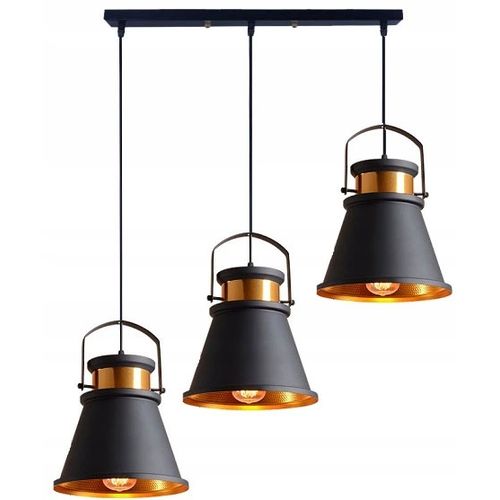 Lampa DE TAVAN ASTI AAA negru / Auriu