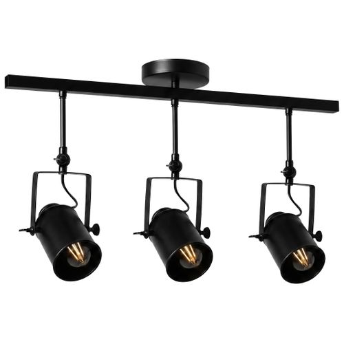 Ceiling lamp spotlight APP487-3C Black