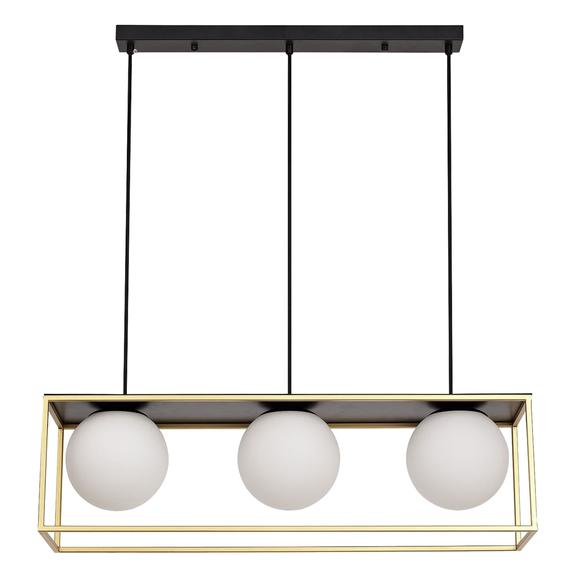 Taklampa svart-guld APP1164-3CP