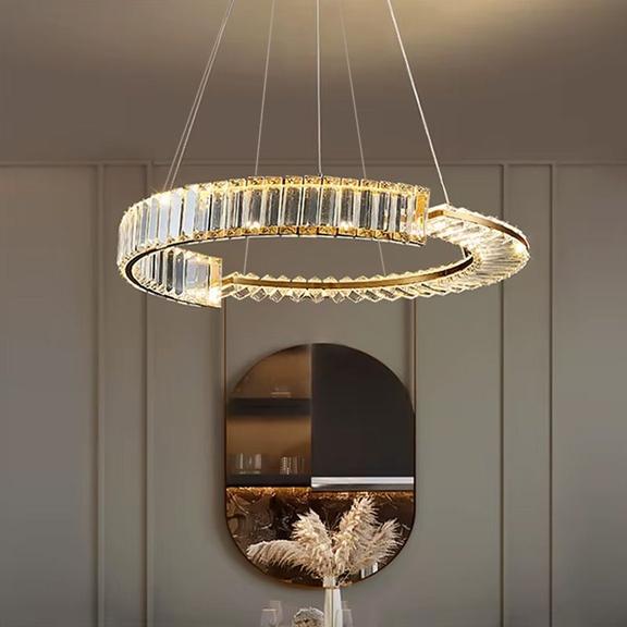 HÄNGLAMPA LED APP1528-CP60 GULD