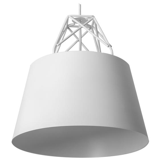 Taklampa i Metall APP423-1CP Vit