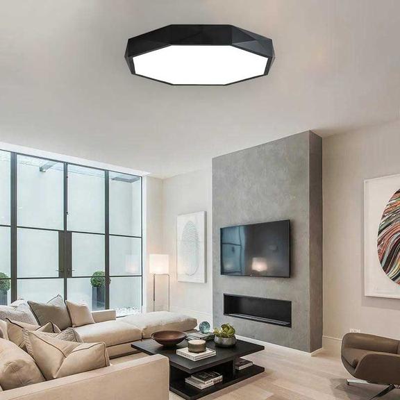 Takplafond Diamond APP863-C 50 cm Svart