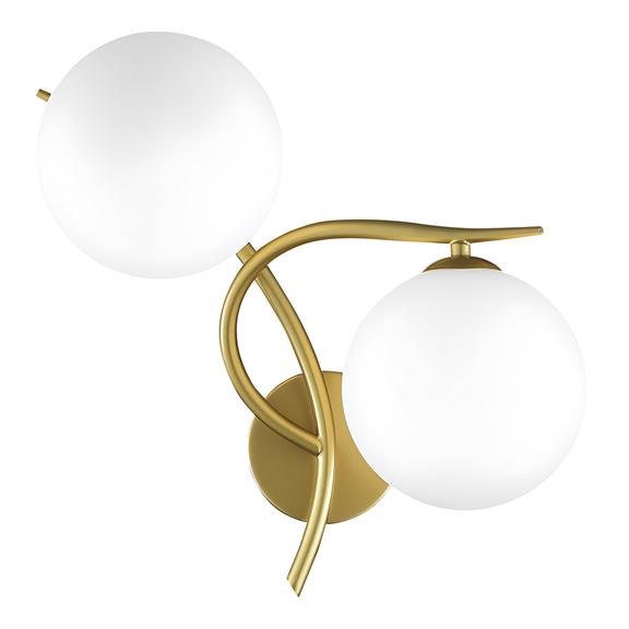 Vägglampa LED G132-2W Guld