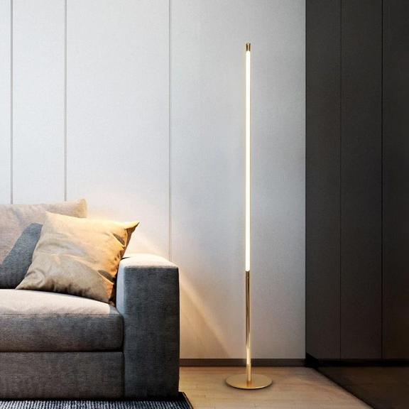 Stående Golvlampa LED APP1416-F Guld