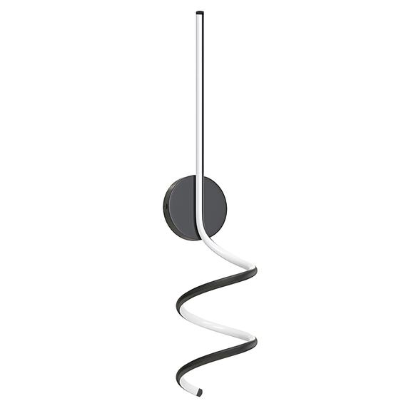 VÄGGLAMPA LED LHJ061-W SVART
