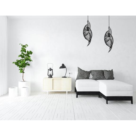 Modern taklampa loft APP977-1CP Svart
