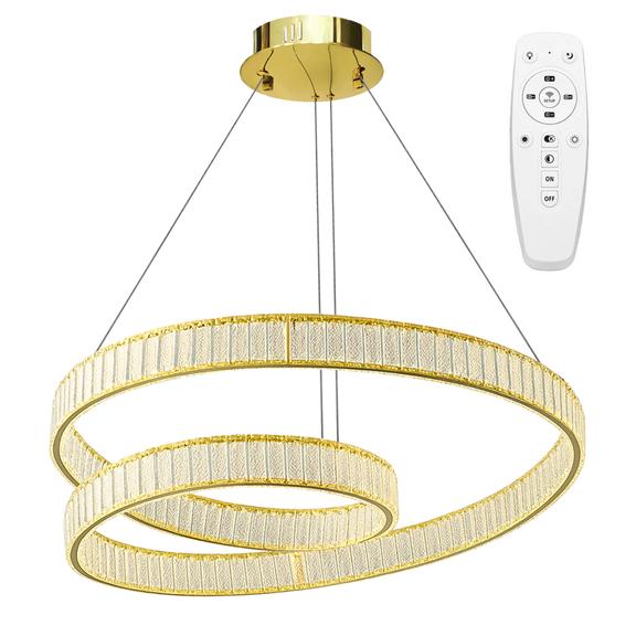 HÄNGANDE LED-TAKLAMPA APP1767-CP GULD