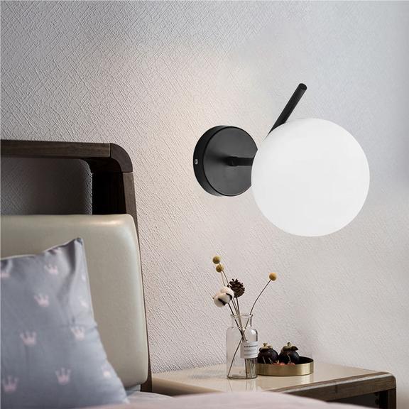 Vägglampa G099-1W Svart