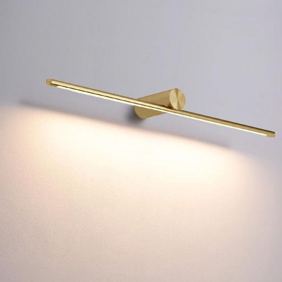 BADRUMSVÄGGSLAMPA LED 60 CM APP1348 GAMMAL GULD