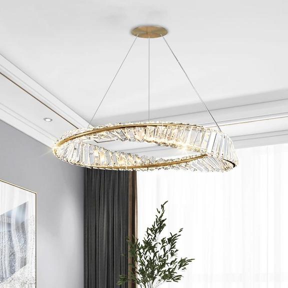 KRISTALL TAKLAMPA LED APP1201-CP