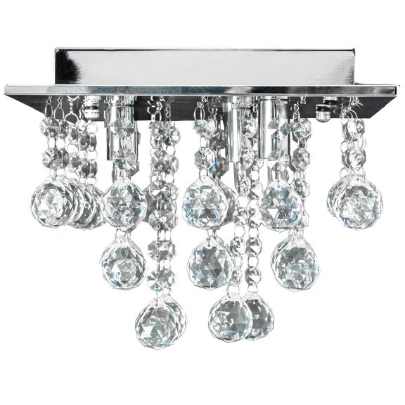 Kristall Taklampa Plafond APP404-C