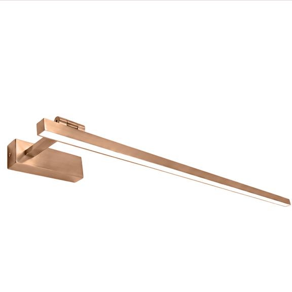 Badrum vägg LED-lampa SWE039-1W 80cm BRUSH COPPER