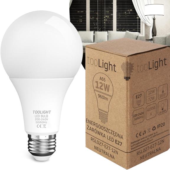 LED-lampa Neutral E-27 12W RSL027