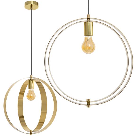 HÄNGANDE TAKLAMPA GLAMOUR APP961-1CP Guld