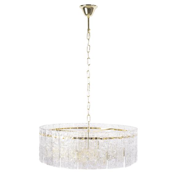 Hänglampa med kristaller APP1779-CP 60CM GULD