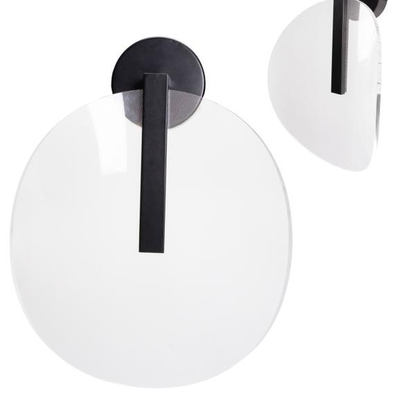 VÄGGLAMPA VÄGGLYKTA APP1313-W Svart
