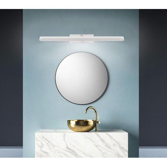 BADRUMSVÄGGLAMPA LED ÖVER SPEGEL 12W 50CM APP374-1W VIT