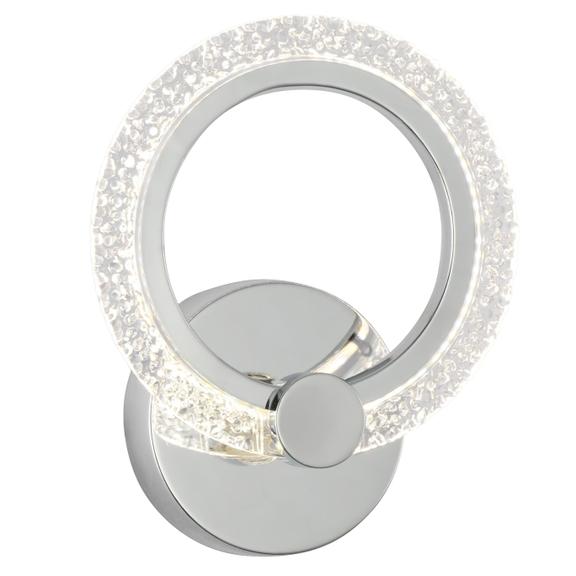 VÄGGLAMPA LED LHJ067-W KROM