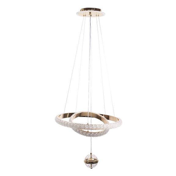 TAKLAMPA HÄNGANDE G143-CP 50 cm Guld