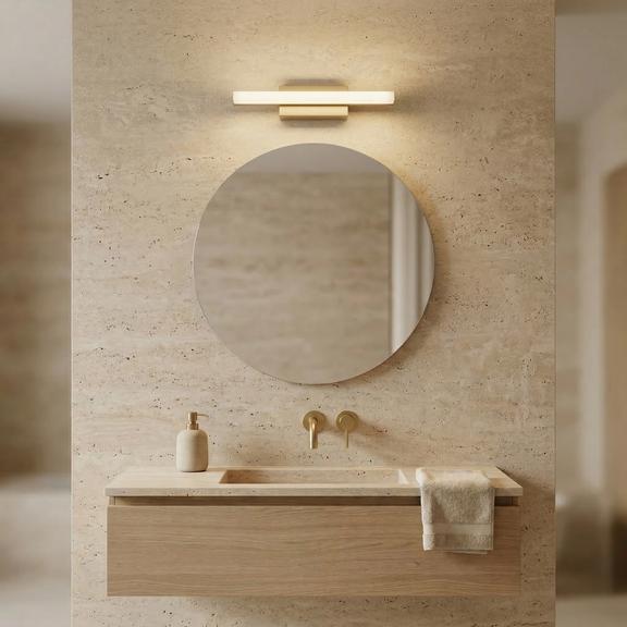 Lámpara de pared LED 42CM APP1845-1W CHROM