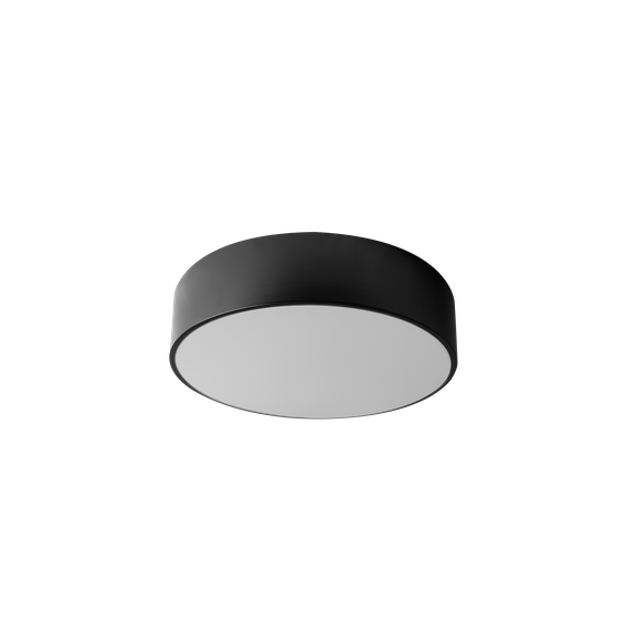 Taklampa Plafond 30cm Rund app640-3c Svart
