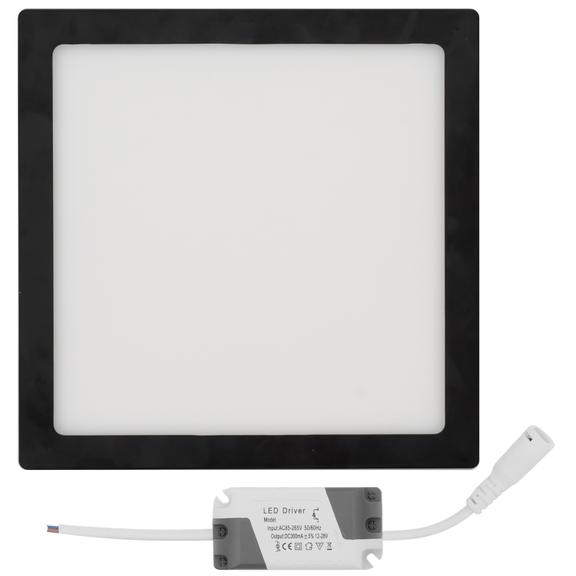 LED-PANEL FÖR YTMONTAGE SB 18W SVART