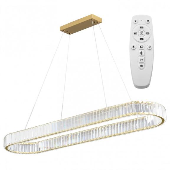 HÄNGLANDE LED-LAMPA APP1508-CP BORSTAD GULD